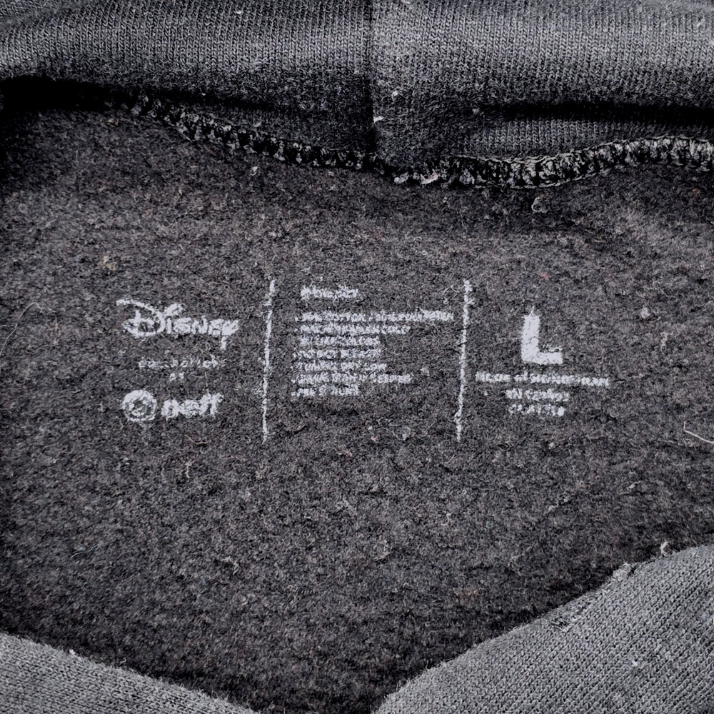Neff X Disney Mickey‎ Mouse Streetwear Hoodie Adult Large Black Sweatshirt - Picture 3 of 11